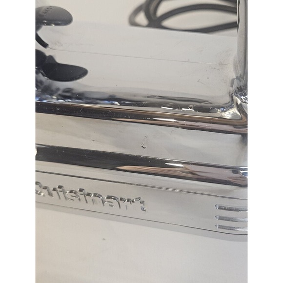 Cuisinart Mixer Power Advantage 7 Speeds 220 Watt Chrome HM-70 Retro NO BEATERS - Picture 8 of 13